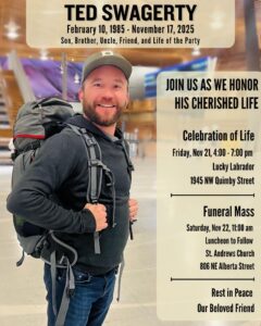 Ted Swagerty, Portland Oregon, Obituary - Has Passed Away